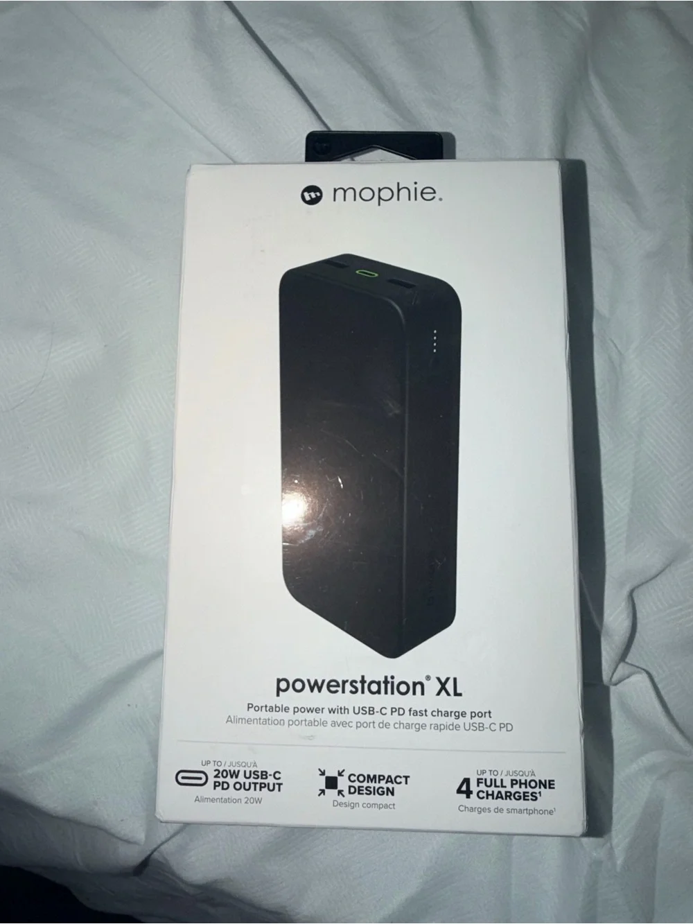 mophie powerstation XL Portable Charger - Black
